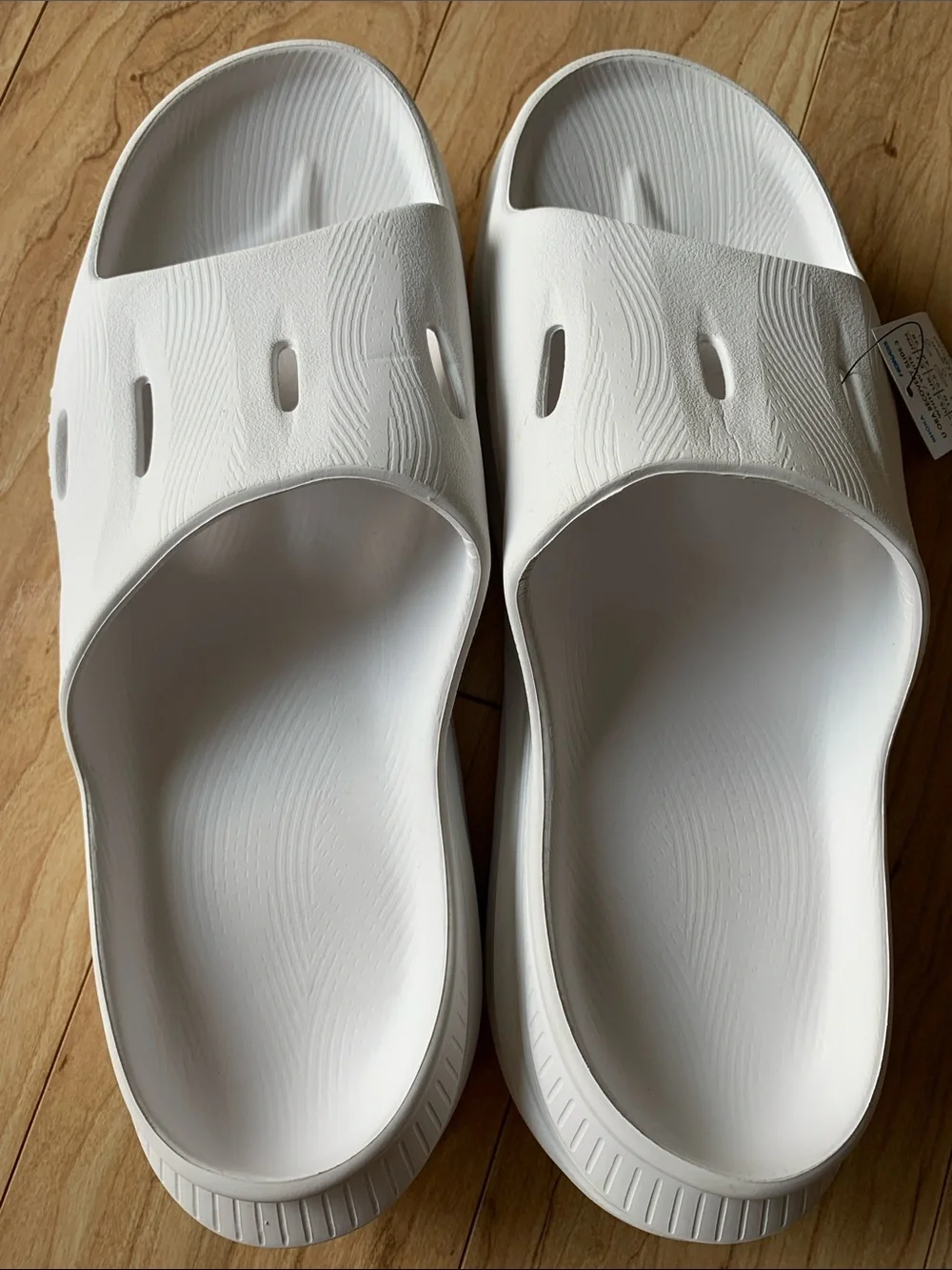 Hoka U Ora Recovery Slide 3 White  Sandals
